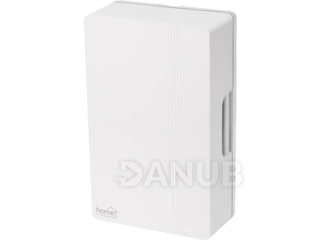 HOME D6N vezetékes dallamcsengő, 36 dallam, szabályozható hangerő, hálózati vagy elemes tápellátás, 4 fokozatú hangerő