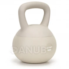 Kettlebell - puha - 10 kg - bézs