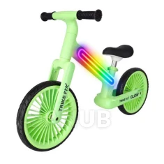 Trike Fix Glow LED futóbicikli - neon zöld