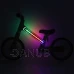 Trike Fix Glow LED futóbicikli - rózsaszín