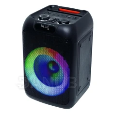 SAL PAR200 hordozható party hangfal, 50W, 2-utas, Bluetooth, MP3, digitális kijelző, LED fényeffekt
