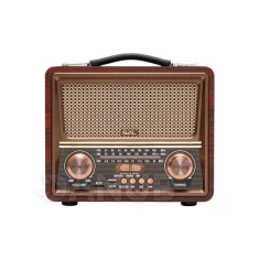 Hordozható retro rádió multimédiás lejátszóval - bluetooth - MP3
