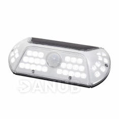 HOME FLP301SOLAR napelemes LED reflektor, 40 db SMD LED, 300 lumen, PIR mozgásérzékelő, IP44, 18650-es akkumulátor