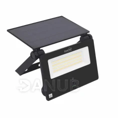 HOME FLP1101SOLAR napelemes LED reflektor, 28 db SMD LED, 1100 lumen, 3 féle színhőmérséklet, mozgásérzékelő, távirányító, IP65