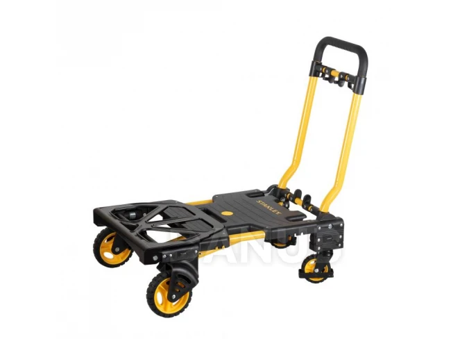 TANLEY SXWTD-FT585 összecsukható molnárkocsi, 2 in 1 kiskocsi, max. 137 kg teherbírás