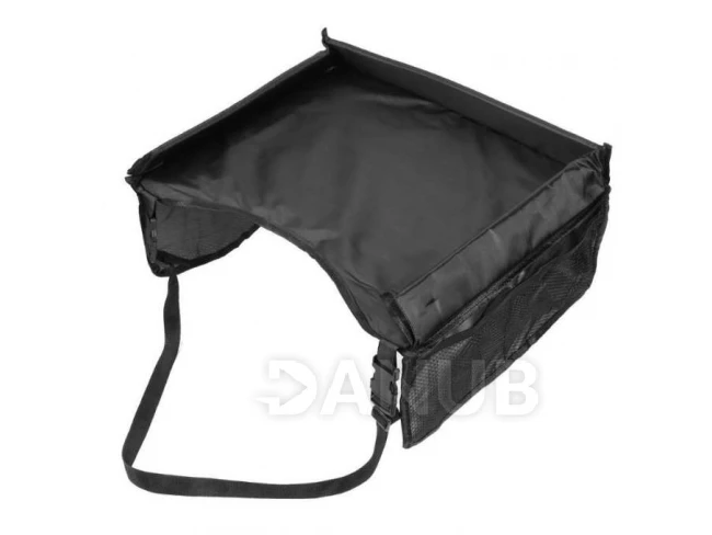 Vízálló asztal autósüléshez - fekete