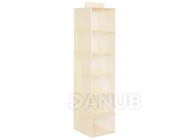 Függesztő szervező - krémszínű