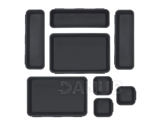 Fiókrendező rendszerezőkészlet 8db - fekete