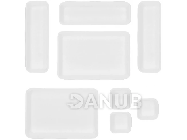  Fiókrendszerező készlet 8db - fehér