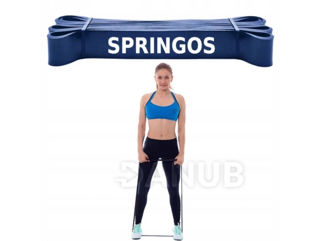 Gumiszalag edzéshez - ellenállás 37-46kg - kék