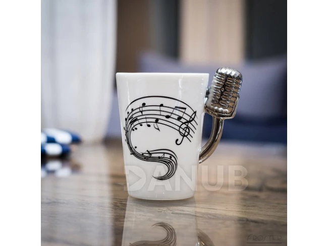 MICROPHONE Zenés bögre