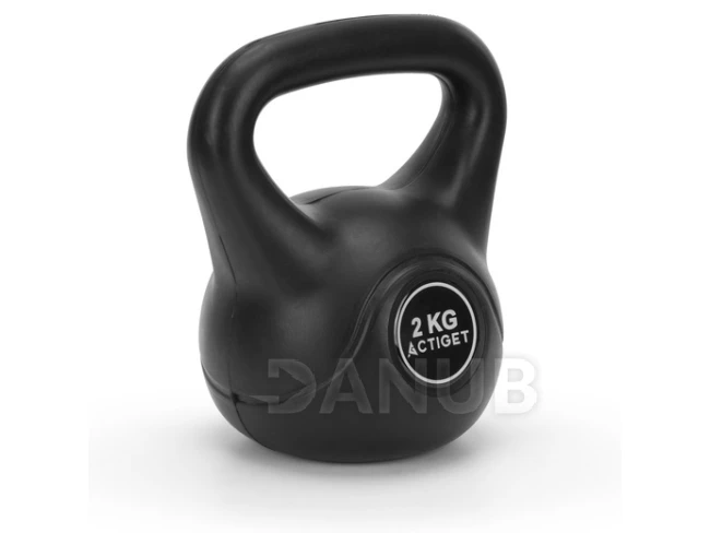 Kettlebell - 2 kg - fekete