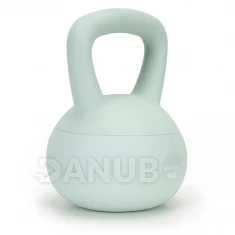 Kettlebell - puha - 6 kg - türkiz
