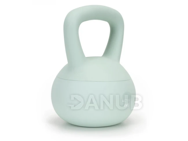 Kettlebell - puha - 6 kg - türkiz Kettlebell - puha - 6 kg - türkiz