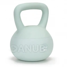 Kettlebell - puha - 8 kg - türkiz