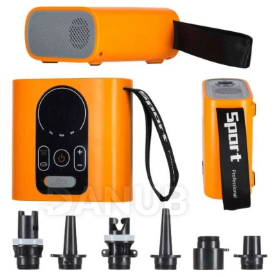 Elektromos pumpa SUP-hoz 22 PSI - 140W - narancssárga/fekete