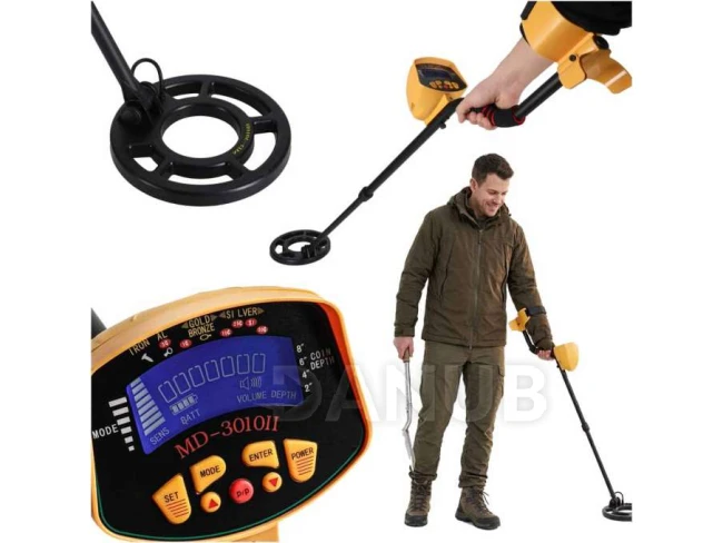 MD3010 LCD fémdetektor