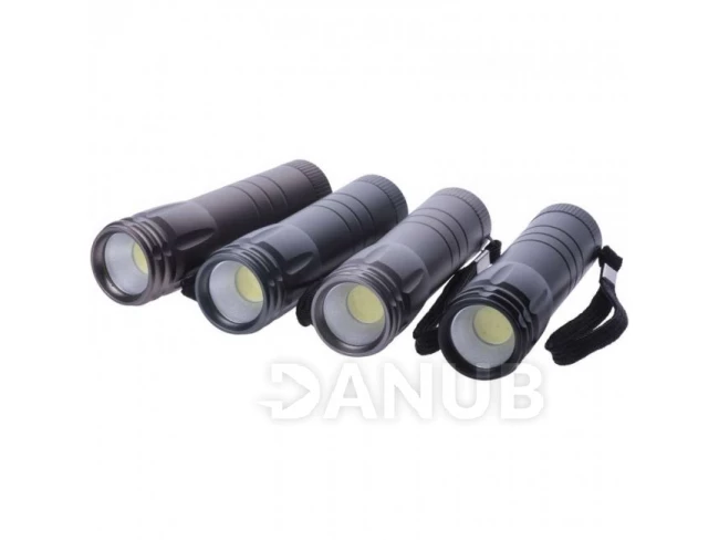 LED lámpa 3W COB, 3x AAA-ra, 1 db