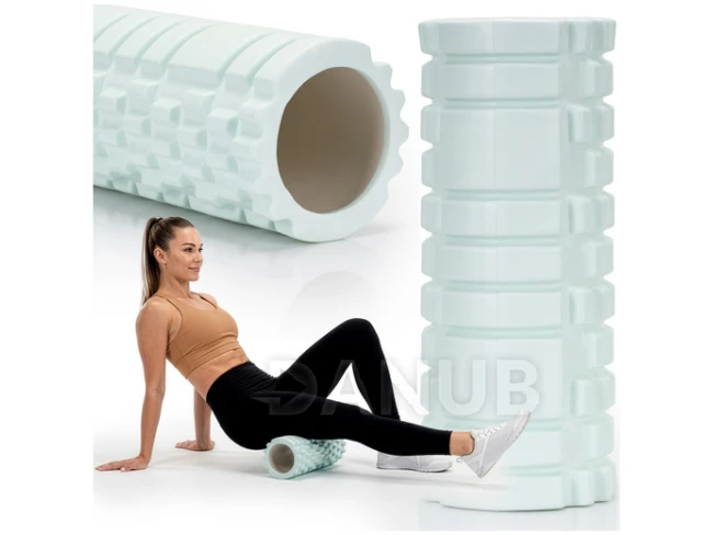 Masszázs henger/roller – közepesen kemény – menta