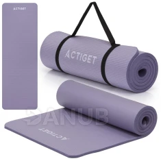 Tornaszőnyeg - 183x61x1,5 cm - csúszásgátló - lila