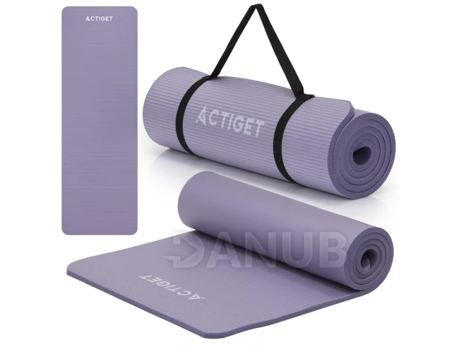 Tornaszőnyeg - 183x61x1,5 cm - csúszásgátló - lila