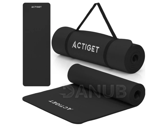 Tornaszőnyeg - 183x61x1 cm - csúszásgátló - fekete