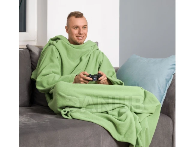 Takaró ujjakkal zöld