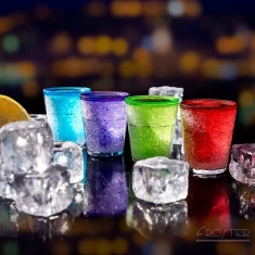 Önhűtő poharak - színes