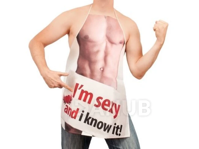 Szexi kötény - férfinak