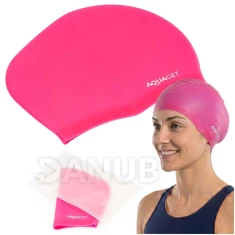Szilikon úszósapka - univerzális unisex - rózsaszín
