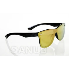 Napszemüveg Wayfarer full glass gold/pink