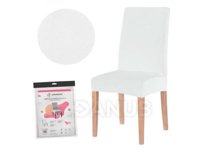Univerzális székhuzat  - fehér