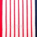 Piknik takaró 200x160 csíkok - piros - kék