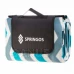 Piknik takaró 220x160 hullámok - kék - fehér Piknik takaró 220x160 hullámok - kék - fehér