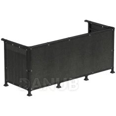 Napvédő erkélyfüggöny – 0,9 x 6 m – 95%-os árnyékolás – antracit