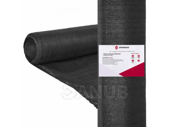 árnyékoló háló - 90% -os árnyékolás - 1,5x50m - fekete