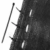 árnyékoló háló - 90% -os árnyékolás - 1,5x50m - fekete