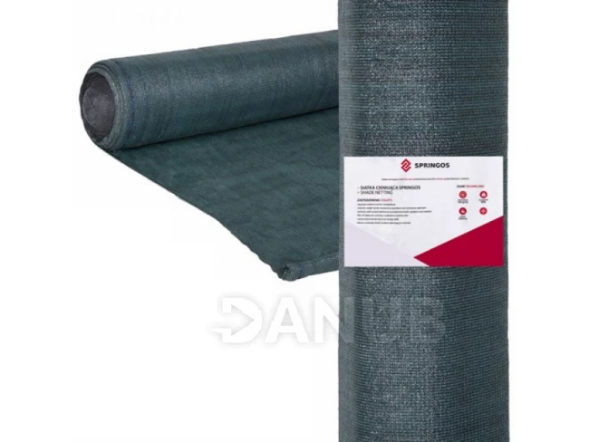 árnyékoló háló - 90% árnyékolás - 1,5x50m - zöld