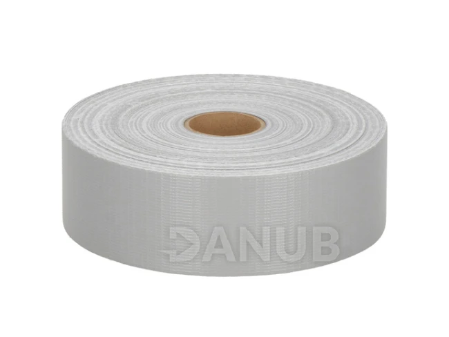 Kerítésárnyékoló szalag – 450 g/m² – 50 m x 4,75 cm – világosszürke + 20 db rögzítőkapocs