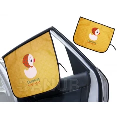 Mágneses autós napellenző- kiskacsa