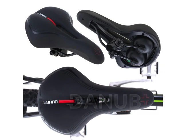 L-BRNO Rugalmas habból készült sport kerékpár nyereg