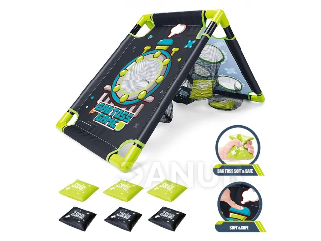 Arcade játék zsákok célba dobása