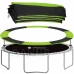Hab rugóvédő trambulinra - 305 cm - fekete-zöld