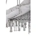 Függőfotel párnával 60x80x120 cm – szürke