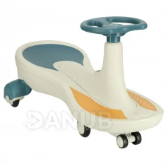 Gravitációs robogó zenelejátszással + Led kerekek - kék-fehér