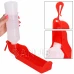 Vizes palack kutyáknak és macskáknak itatóval - 250 ml - piros