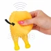 Gumi kutyajáték, sípoló rágóka - sárga