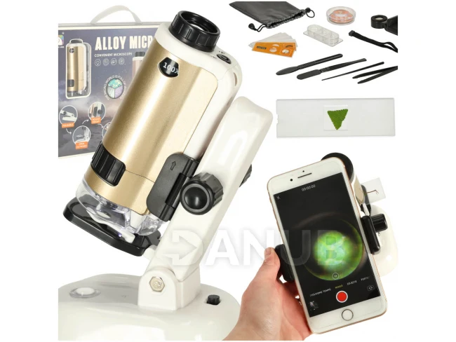 Oktató iskolai tudományos mikroszkóp gyerekeknek