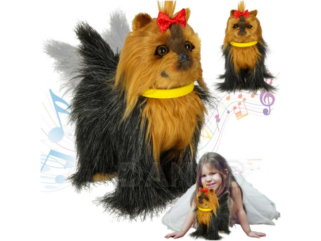 Interaktív kutya reagál az érintésre - mozog - sétál - ugat 