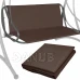 Kerti hintaszék ülés - 160 x 100 cm - barna